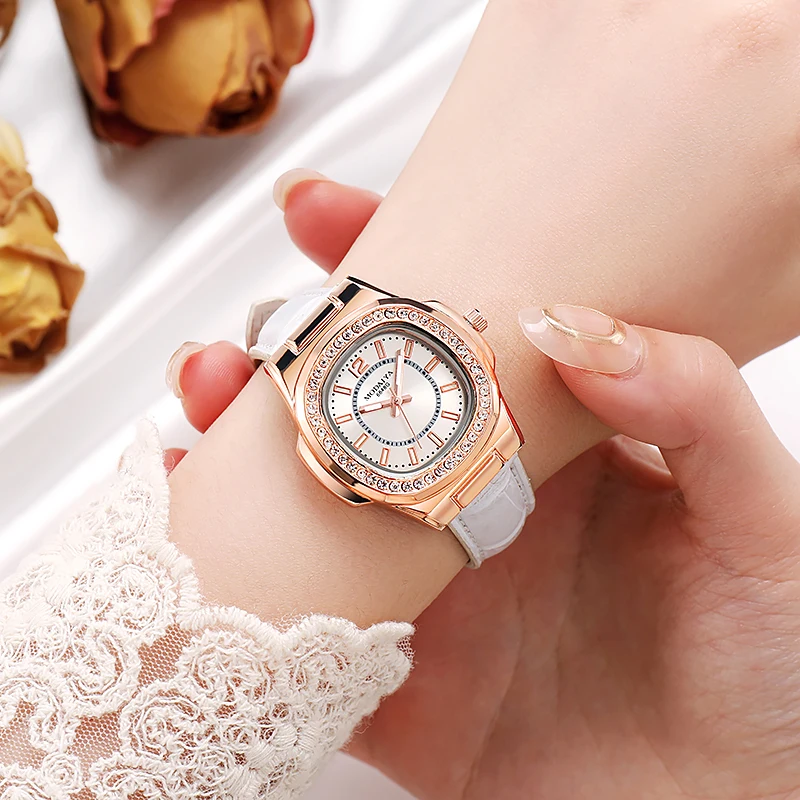 2022 Uus Ariival Rhinestone Kleit Kellad Naistele Luksus Brändi, Kõrge Kvaliteet Relogio Feminino женские часы наручные montres Pilt 0
