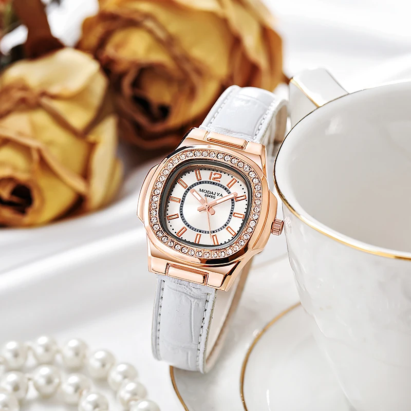 2022 Uus Ariival Rhinestone Kleit Kellad Naistele Luksus Brändi, Kõrge Kvaliteet Relogio Feminino женские часы наручные montres Pilt 1