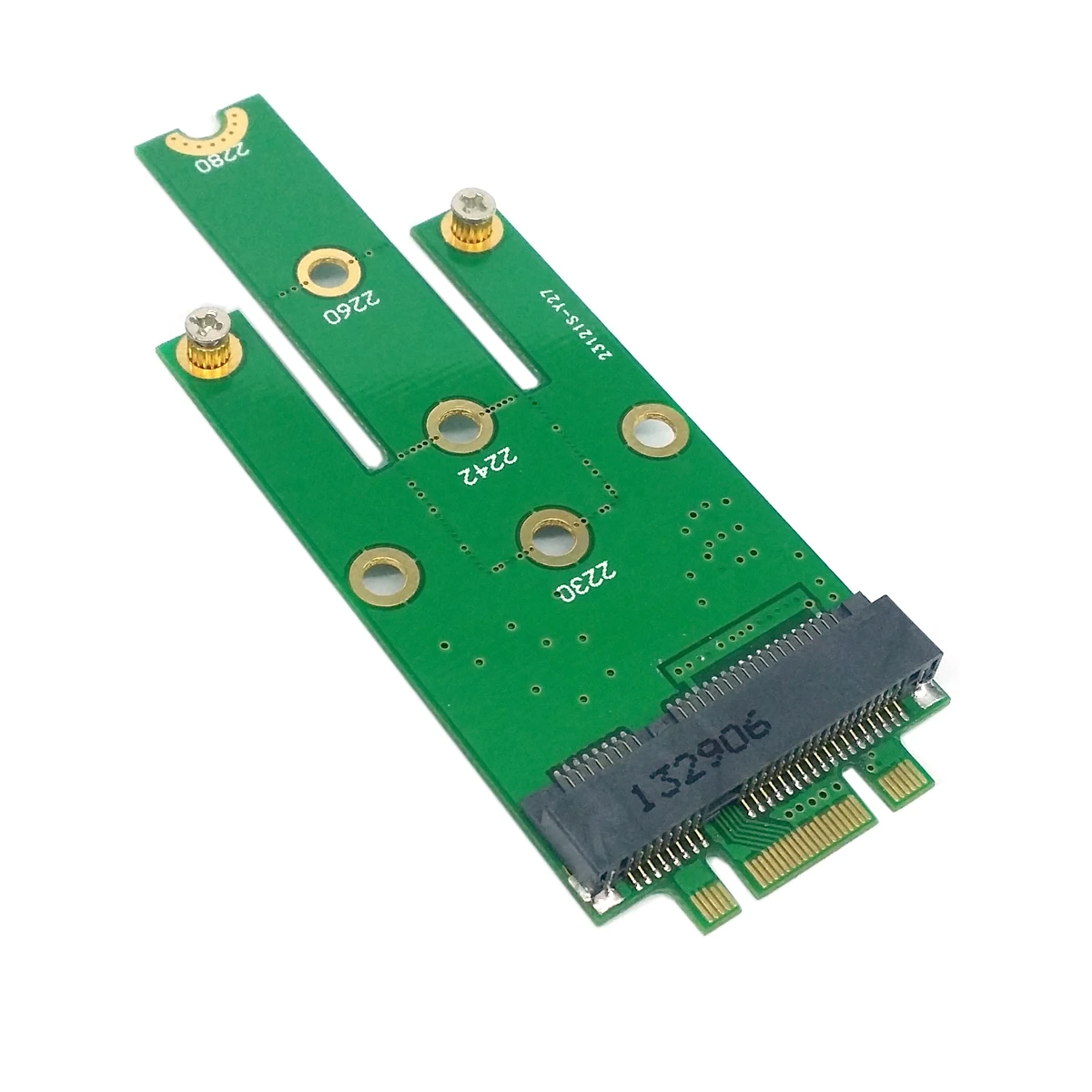 Cablecc CYDZ 50mm Mini PCI-E 52pin mSATA SSD, et M. 2 NGFF B-sisestage Adapter Lisada Kaarte PCBA Pilt 2