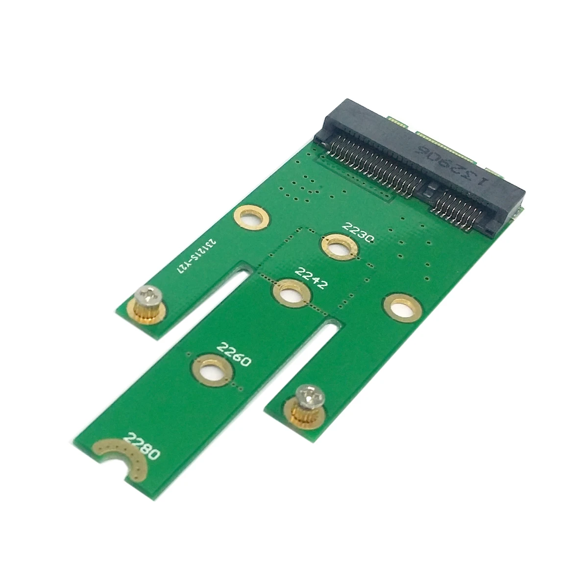 Cablecc CYDZ 50mm Mini PCI-E 52pin mSATA SSD, et M. 2 NGFF B-sisestage Adapter Lisada Kaarte PCBA Pilt 3
